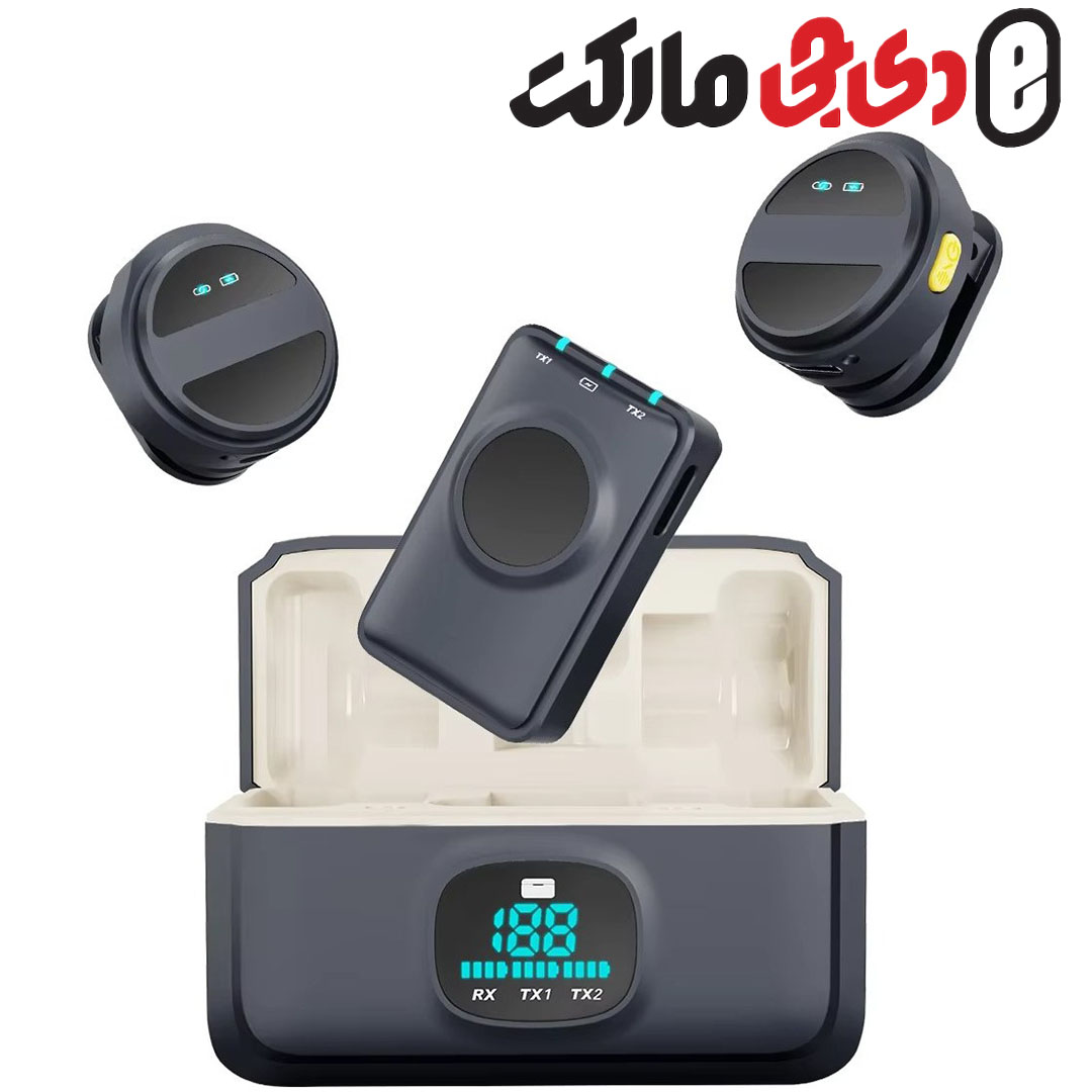 میکروفن یقه‌ای بی‌سیم SX21Pro