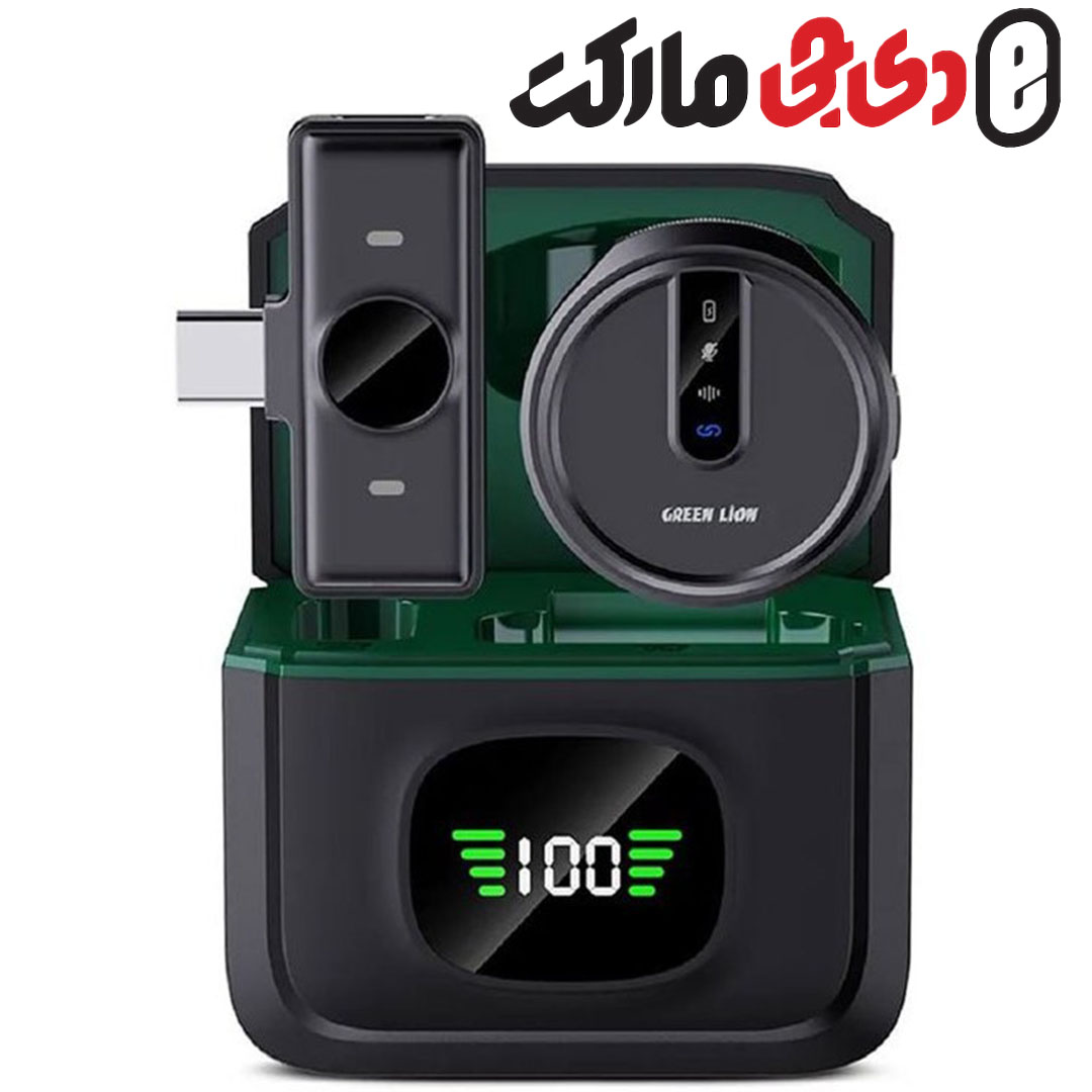 میکروفون یقه ای بی سیم گرین لاین مدل GM-88X