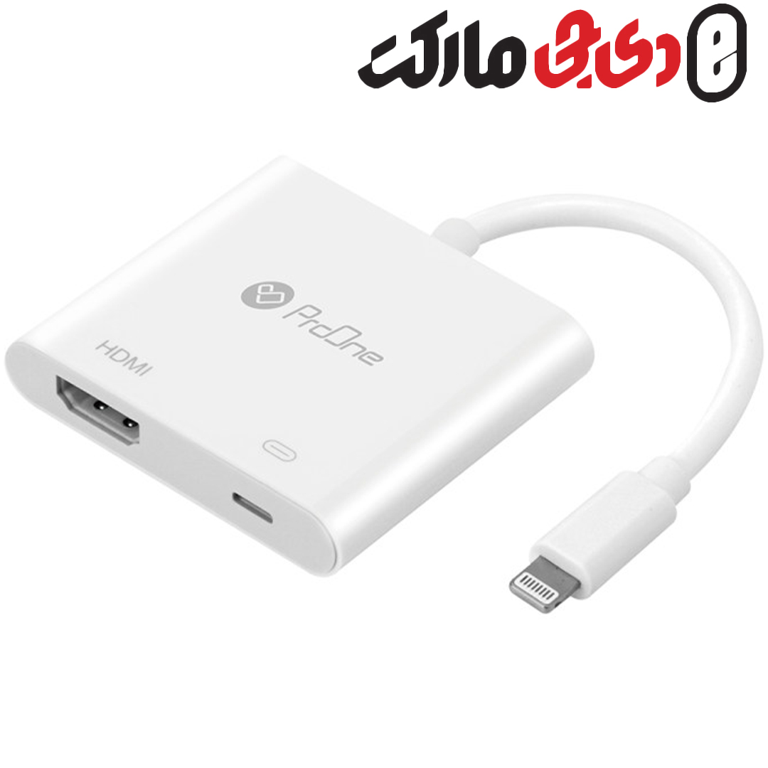 هاب و مبدل لایتنینگ به HDMI پرووان مدل PHU550