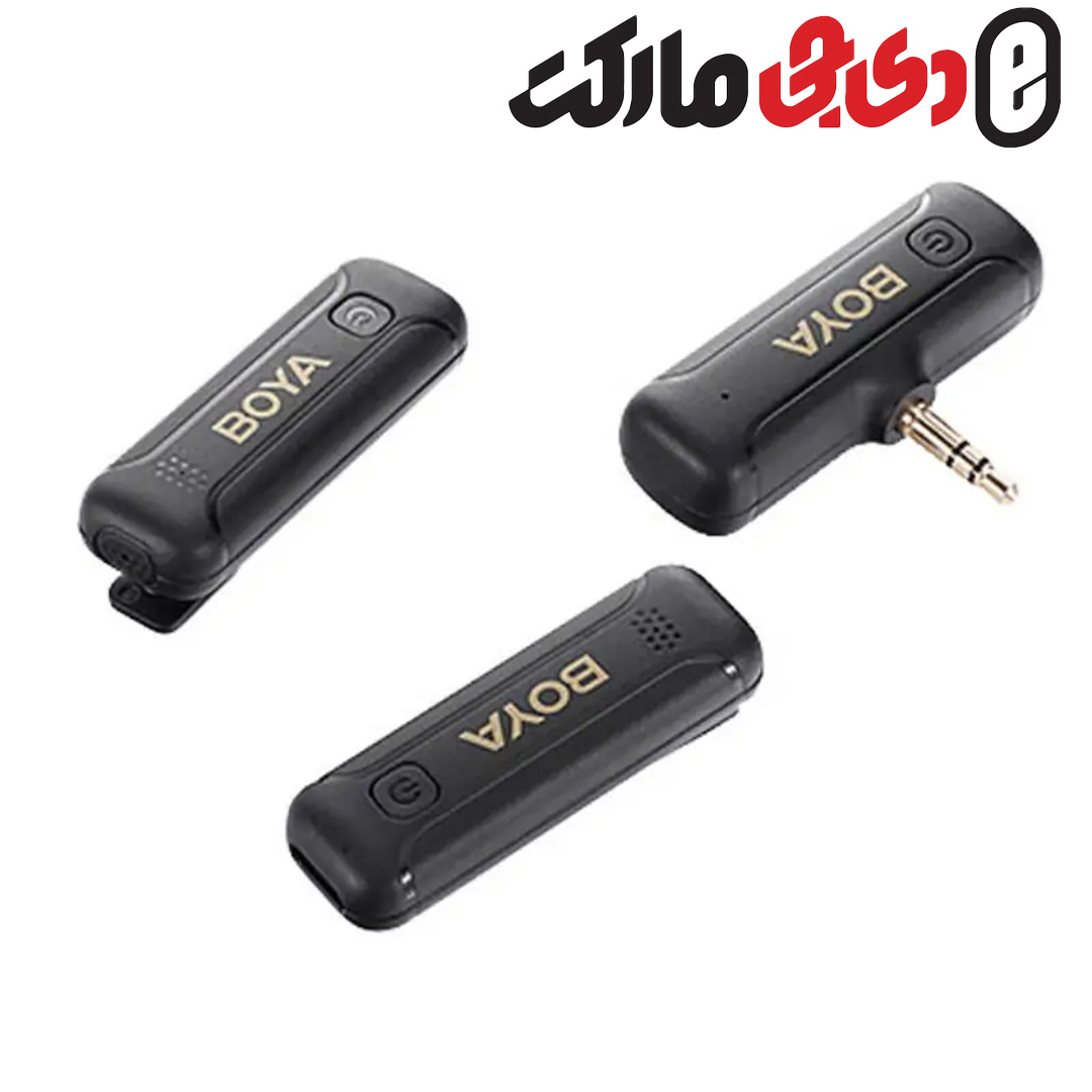 میکروفون بی سیم یقه ای بویا BOYA BY-WM3T2-M2 3.5mmTRS