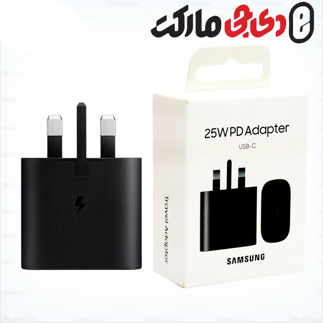 شارژر سامسونگ 25 وات (اصل) 4ماه گارانتی ا Samsung Adapter 25W _ EP TA800 Original