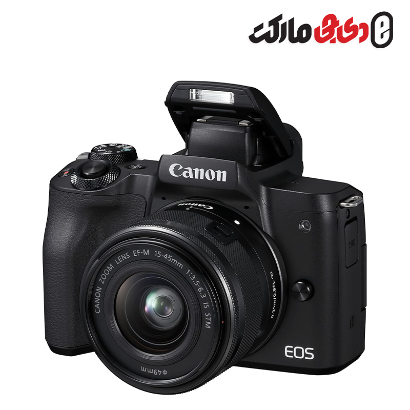 دوربین کانن مدل  Canon EOS M50 Mirrorless Digital Camera With 15-45mm Lens