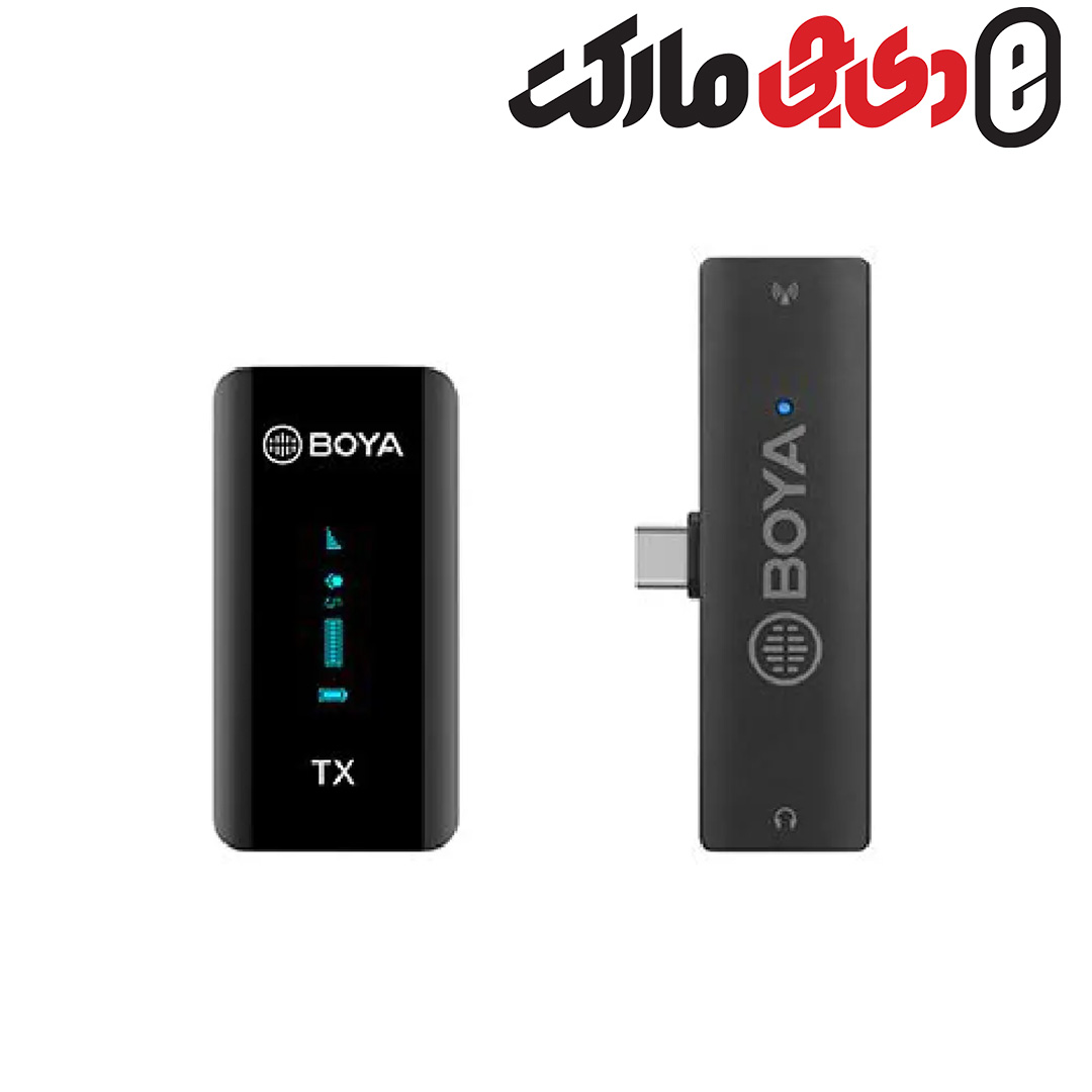 میکروفن بی‌سیم یقه‌ای بویا BOYA BY-XM6 S5 Wireless Microphone