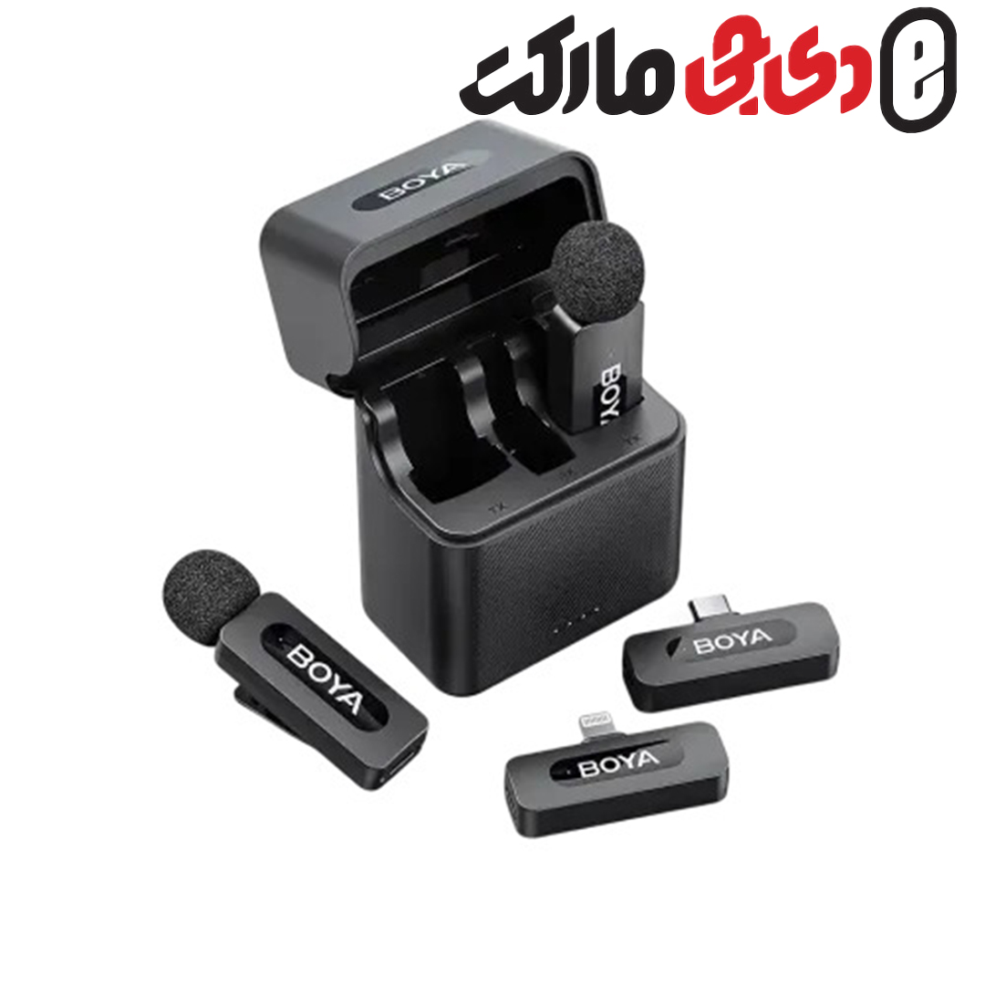 میکروفون بی سیم بویا BOYA BY-V3 Combo Wireless Microphone System