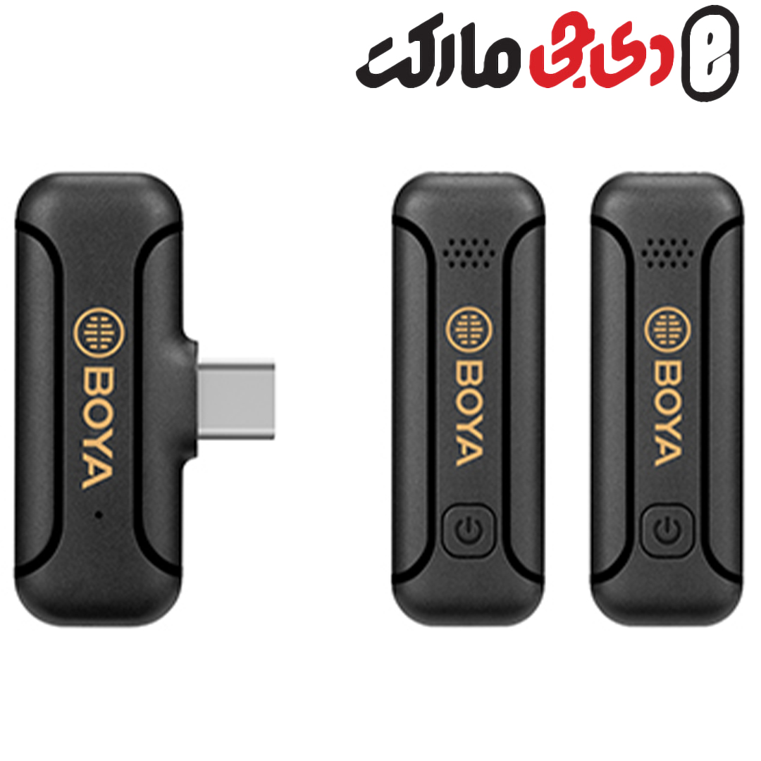 میکروفن بی سیم بویا BOYA BY-WM3T2-U2 WITH USB TYPE-C CONNECTOR FOR MOBILE