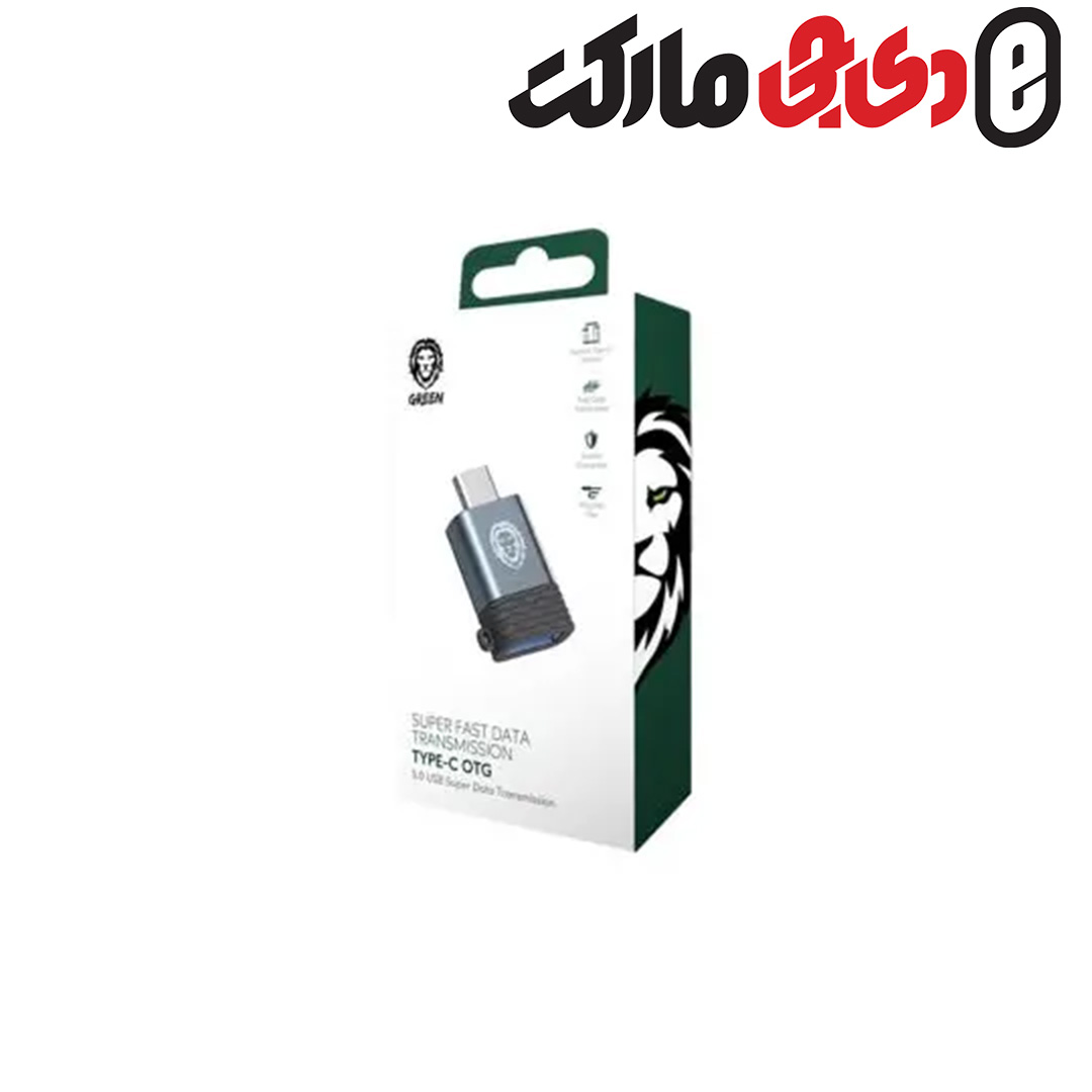 تبدیل OTG تایپ سی به USB 3.0 گرین Green USB 3.0 to Type C