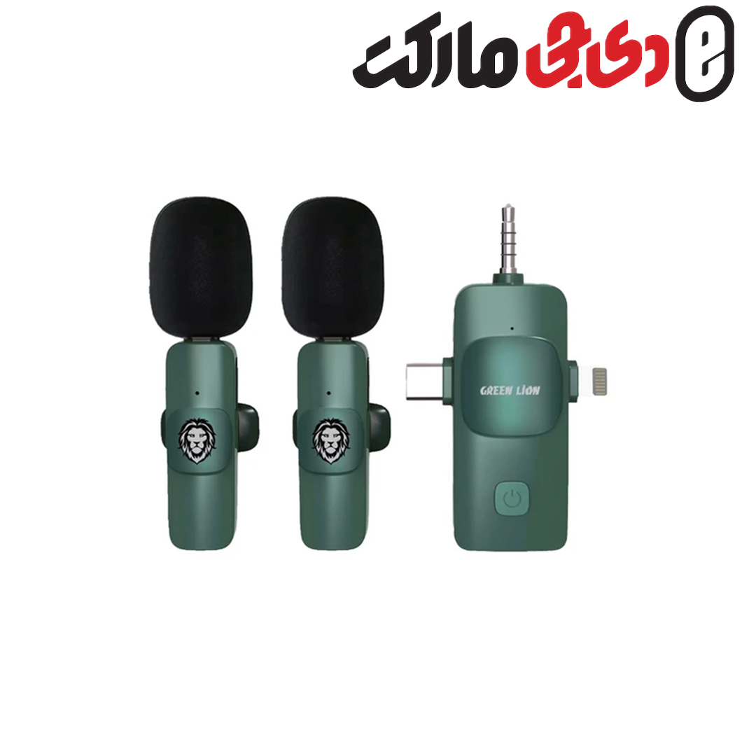 میکروفن یقه ای گرین لاین مدل GN3IN1WMGN
