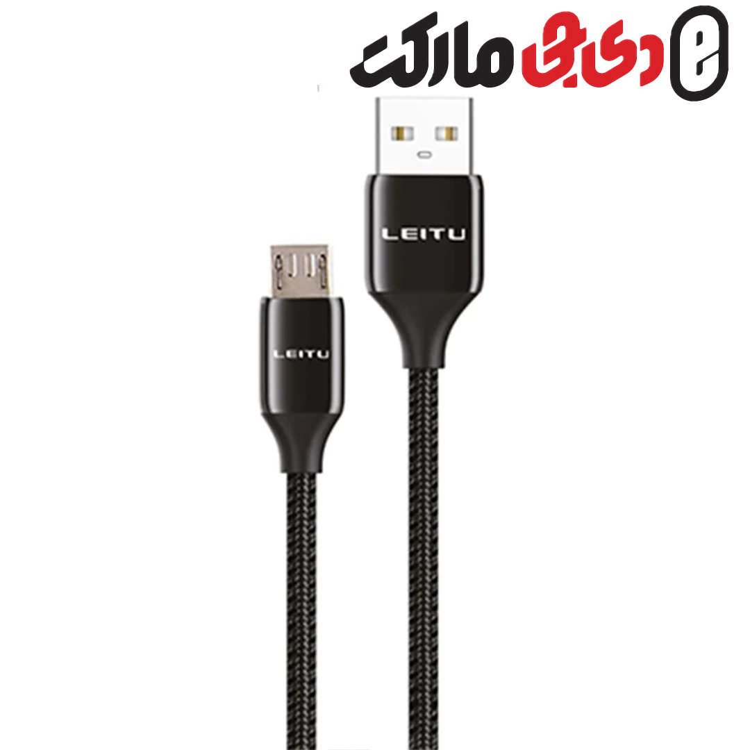 کابل میکروUSB لیتو مدل LD-40 طول 1 متر type c/Lightning