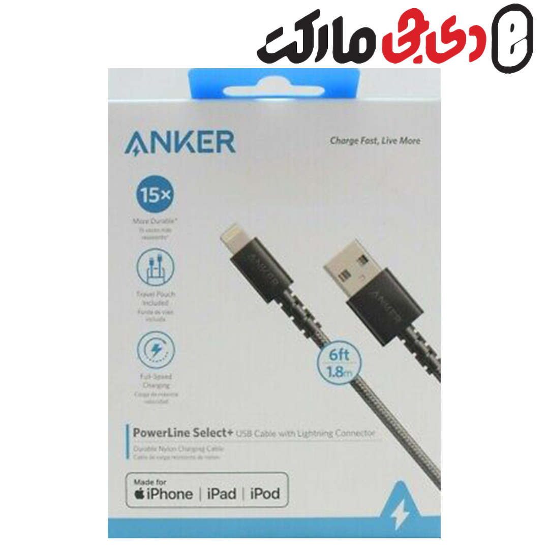 کابل انکر یو اس بی به تایپ سی anker usb-type c