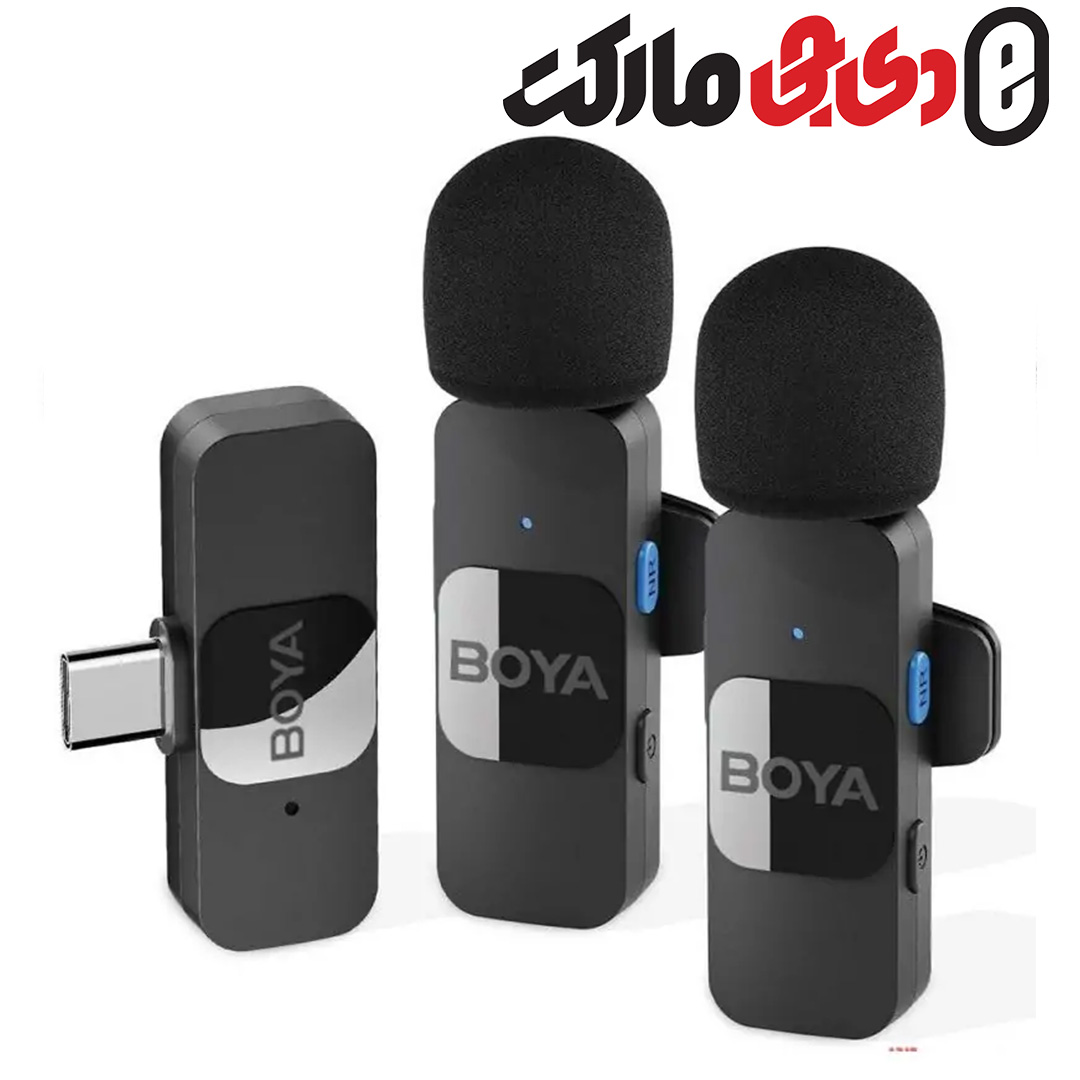 میکروفون بی سیم یقه ای بویا BOYA BY-V20