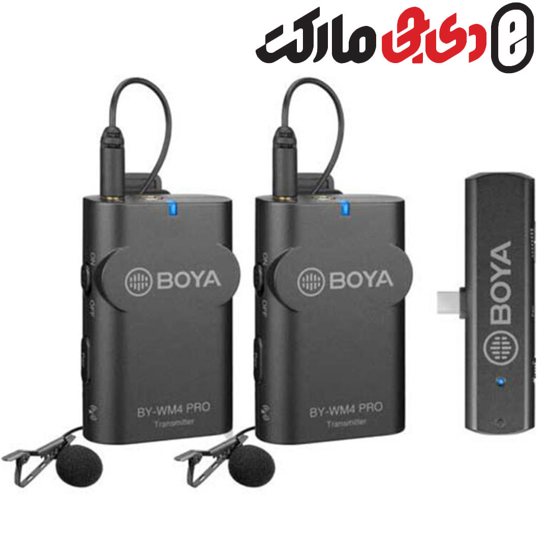 میکروفون بی سیم بویا مدل wireless microphone BY-WM4 Pro-K6