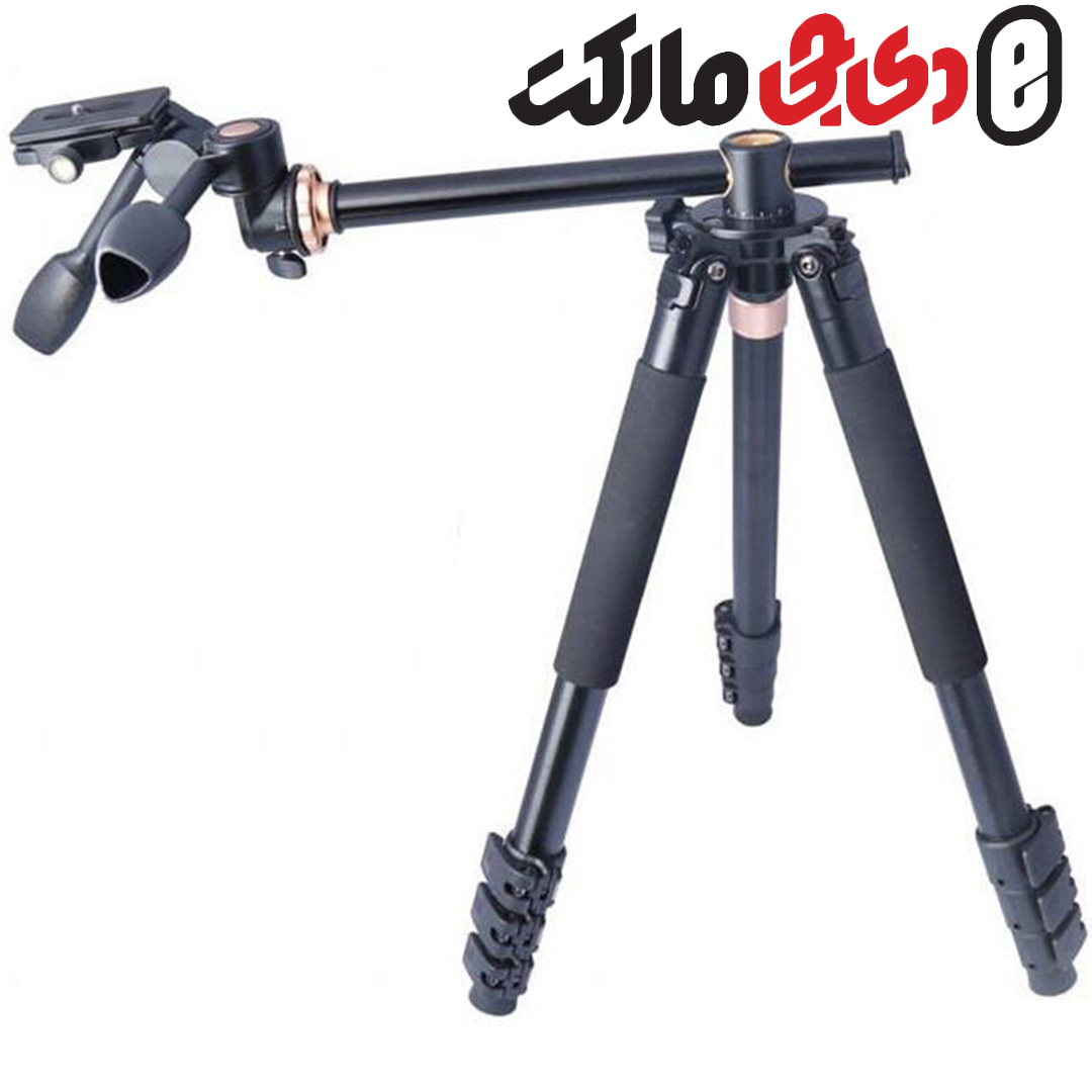 سه پایه دوربین عکاسی بیک (Beike Q720 Camera Tripod (T (صلیبی)