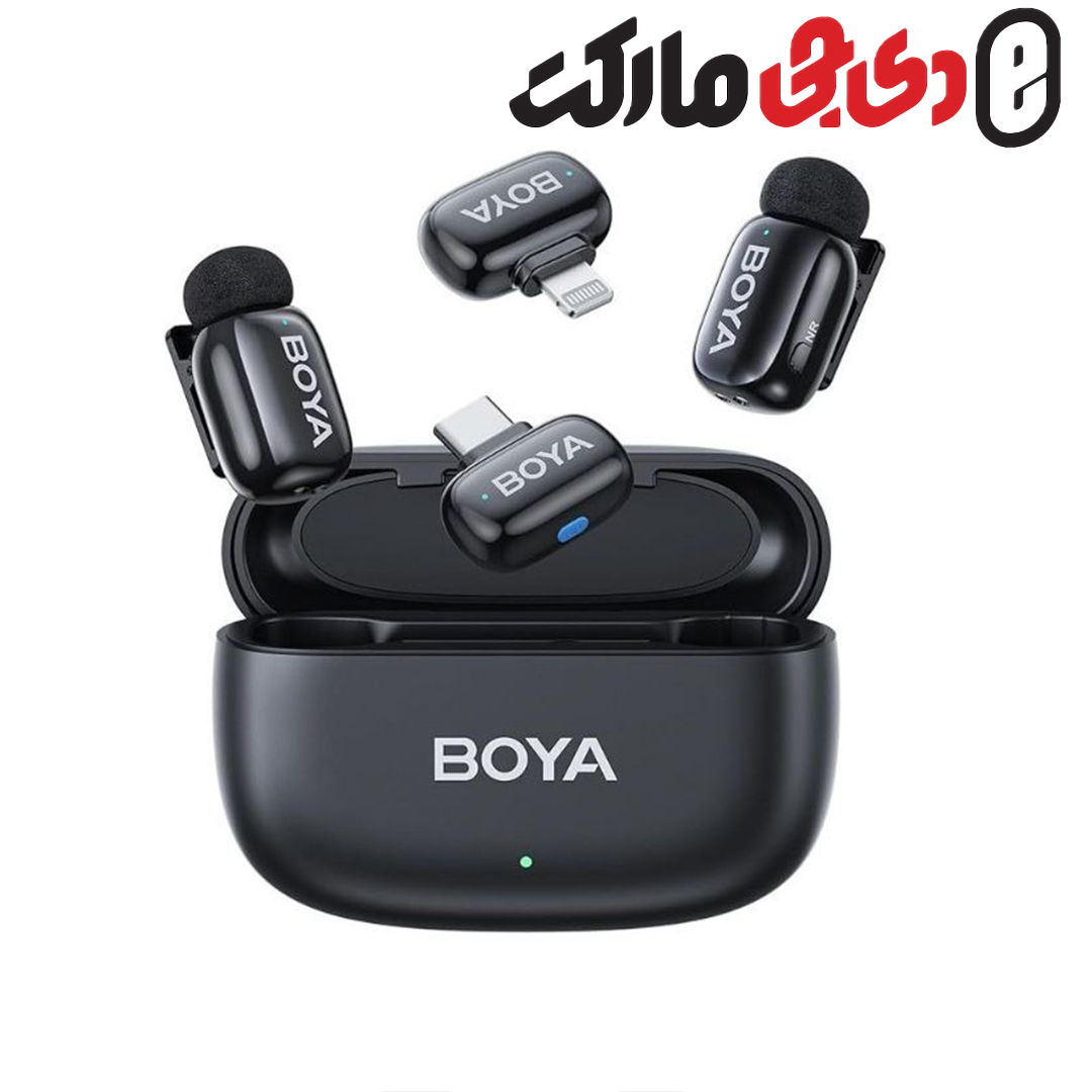 میکروفون بی سیم بویا BOYA Mini 12 Combo Wireless Microphone