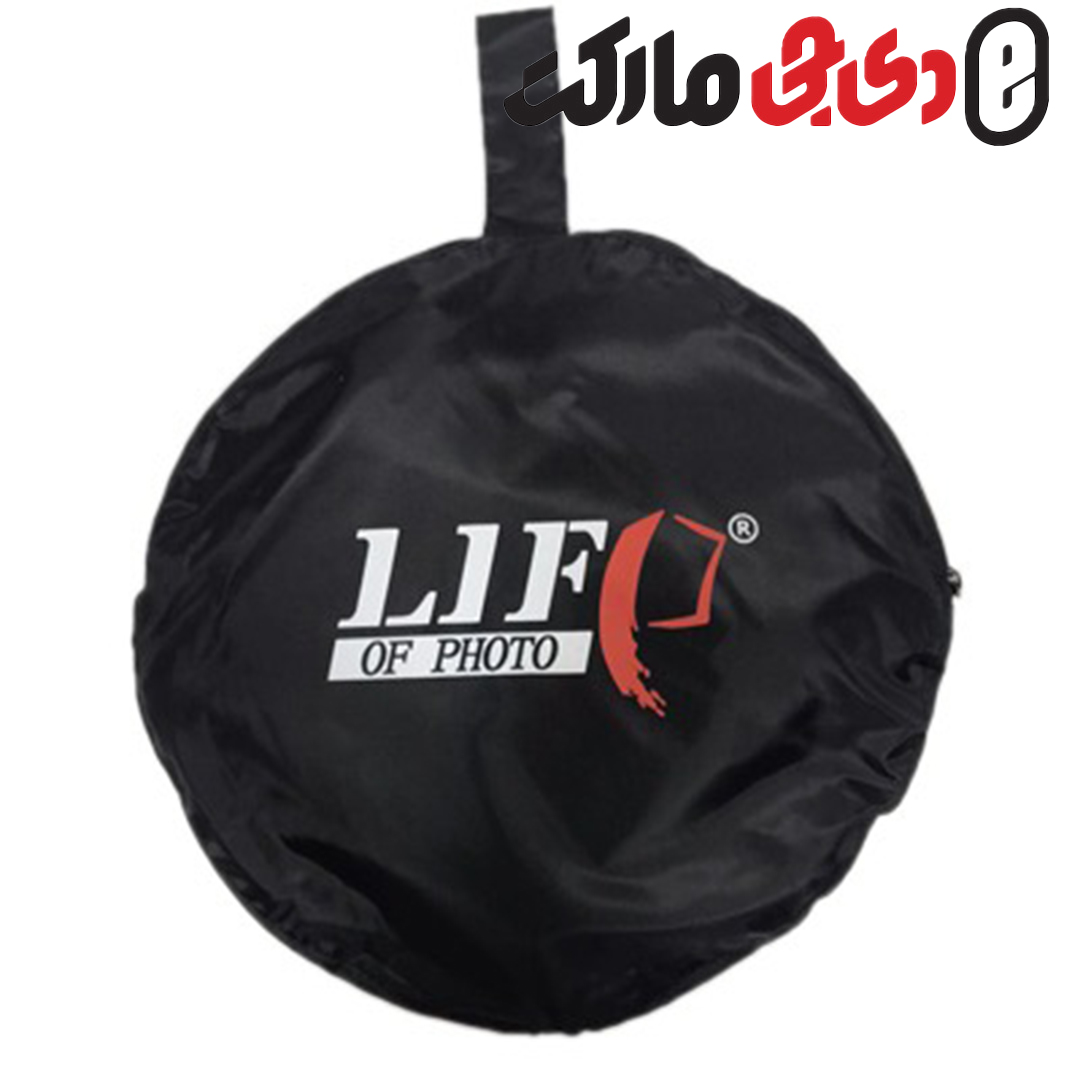 رفلکتور 80 سانتی متر Life of Photo 5 in 1 Collapsible 80cm Reflector R12