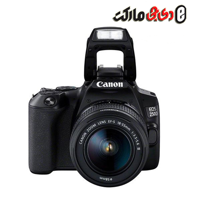 دوربین کانن مدل Canon 250D 18-55 DC III(دست دوم)