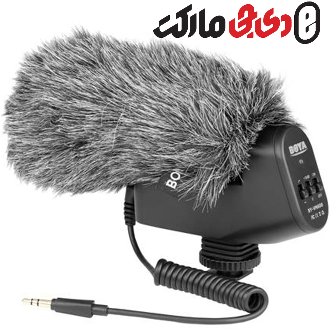 میکروفون شات گان بویا Boya BY-VM600 Shotgun Microphone