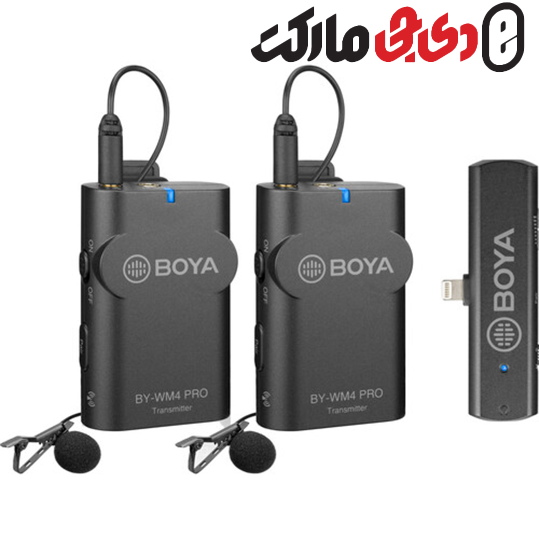 میکروفون بی سیم بویا مدل wireless microphone BY-WM4 Pro-K4