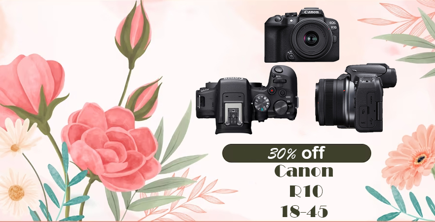 دوربین بدون آینه کانن Canon EOS R10 kit 18-45mm Mirrorless Camera